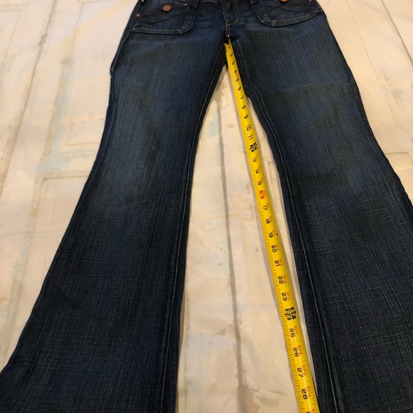 Rock & Republic Flare Leg Jeans 27 flap pockets - Picture 4 of 8